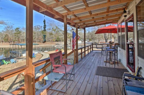 Waterfront Lake Hamilton House with Boat Dock!